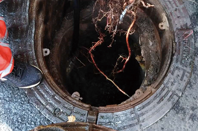 陈场镇管道预处理